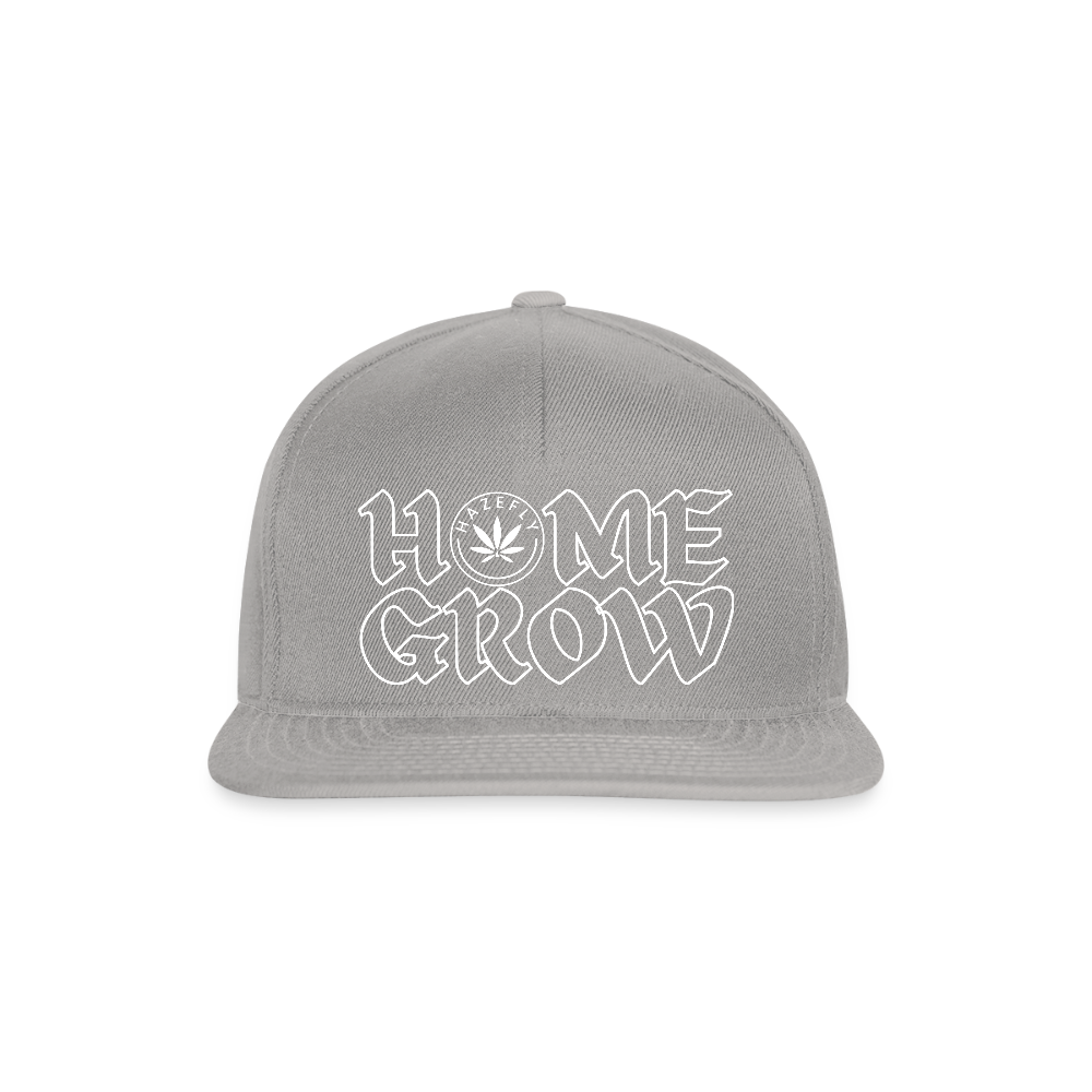 HOME GROW Snapback Cap - Graphit/Graphit