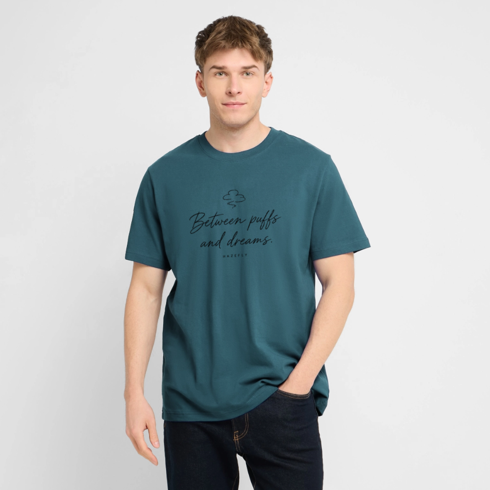 PUFFS & DREAMS Unisex Bio-T-Shirt - Dunkles Petrol