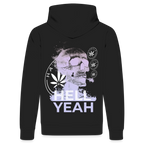 HELL YEAH Unisex Bio-Hoodie - Schwarz