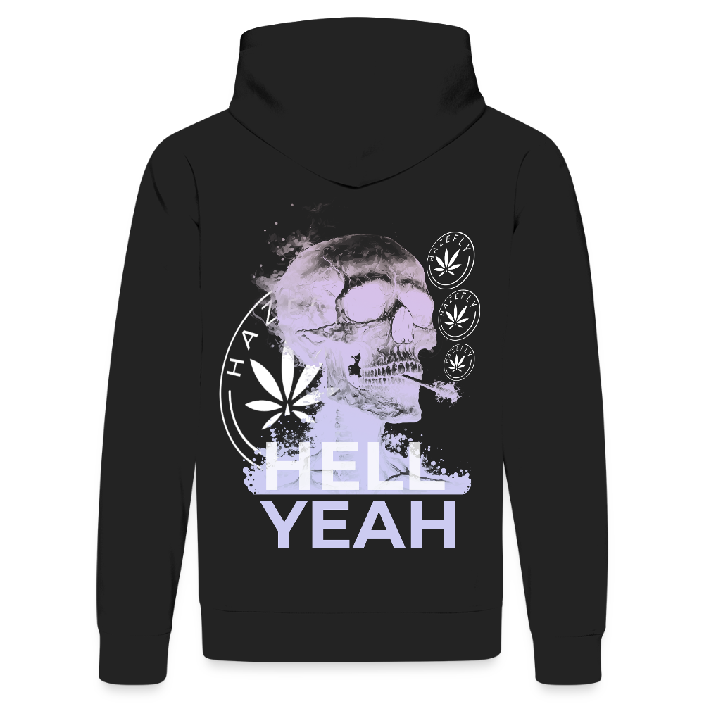 HELL YEAH Unisex Bio-Hoodie - Schwarz