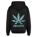 GELATO Oversized Unisex Bio-Hoodie - Schwarz