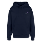 TRUE GRAPE Oversized Unisex Bio-Hoodie - Navy