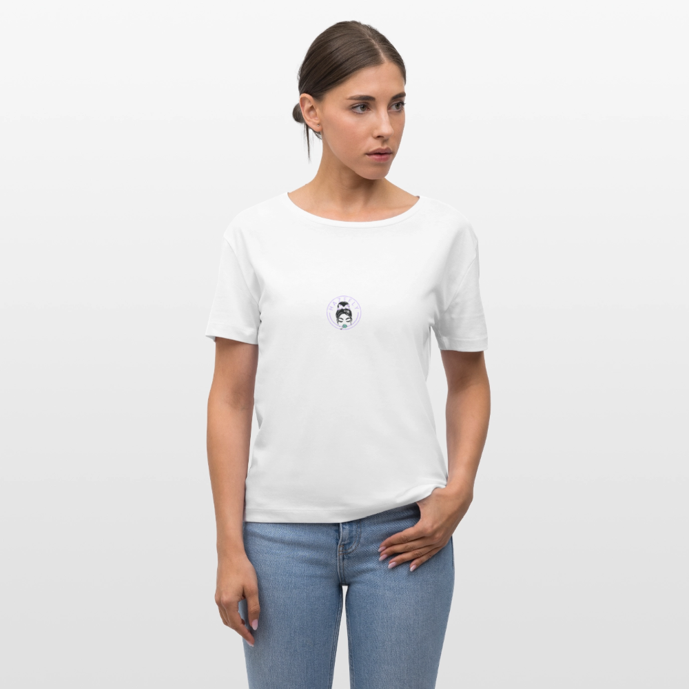 AWAKE Relaxed Frauen Bio-T-Shirt - Weiß