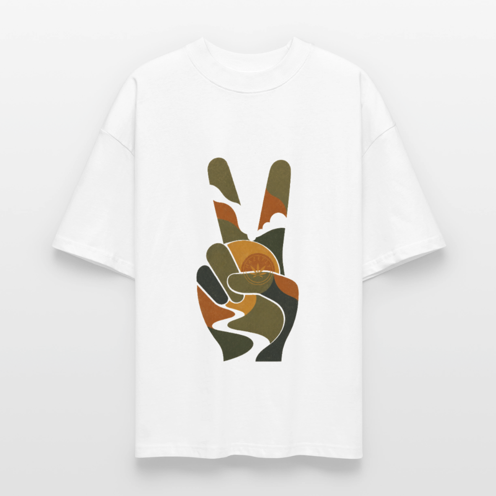 INNER PEACE Unisex Oversized Bio-T-Shirt - Weiß
