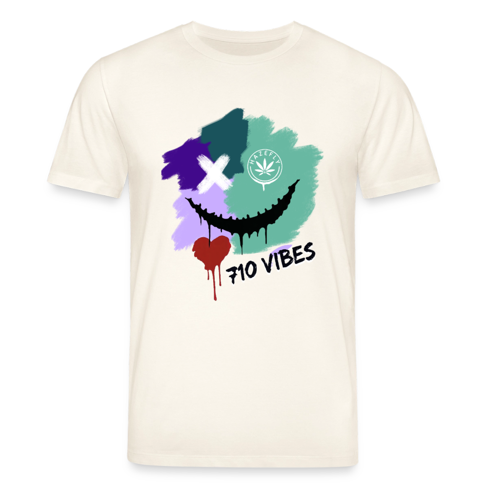 710 VIBES Unisex Bio-T-Shirt - Naturweiß 