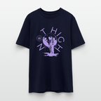 NOT HIGH Unisex Bio-T-Shirt - Navy