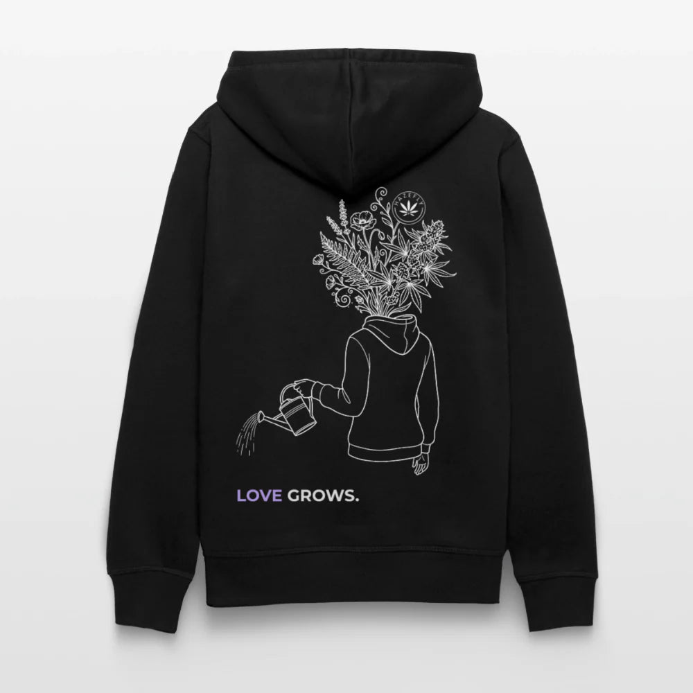 LOVE GROWS I Unisex Bio-Hoodie XL