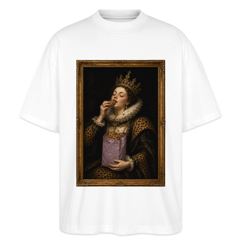 MUNCHIES Unisex Oversized Bio-T-Shirt - Weiß