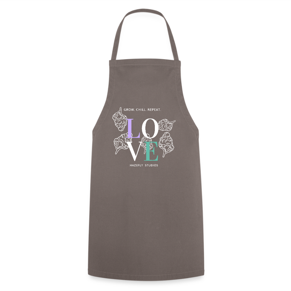 GROW. CHILL. REPEAT. Kochschürze - Grau