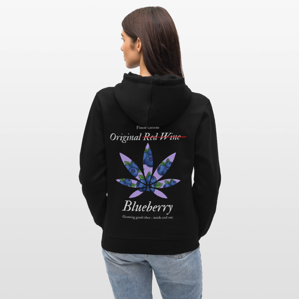 TRUE BERRY Unisex Bio-Hoodie - Schwarz