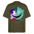 710 VIBES Oversized Unisex Bio T-Shirt - Khaki