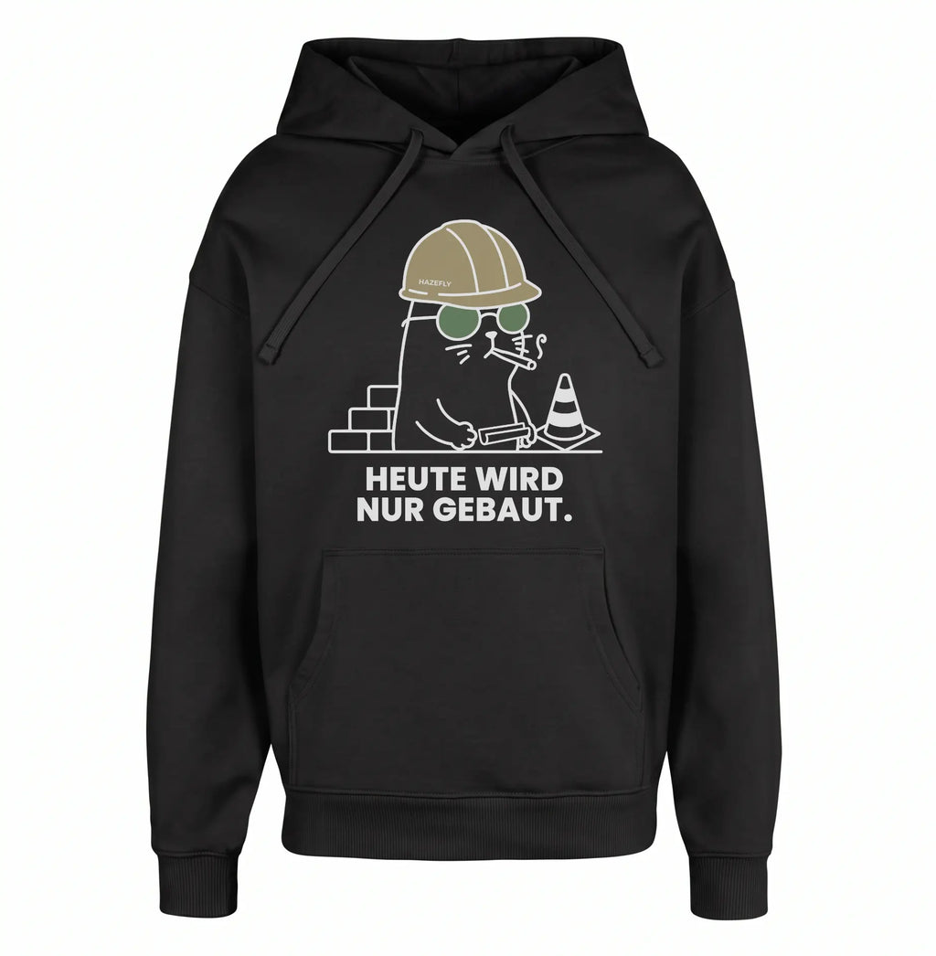 NUR GEBAUT Oversized Unisex Bio-Hoodie