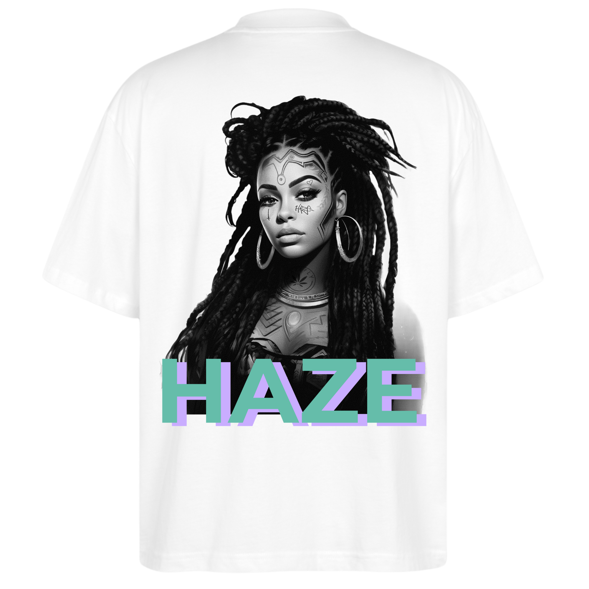MADAM HAZE Oversized Unisex Bio T-Shirt
