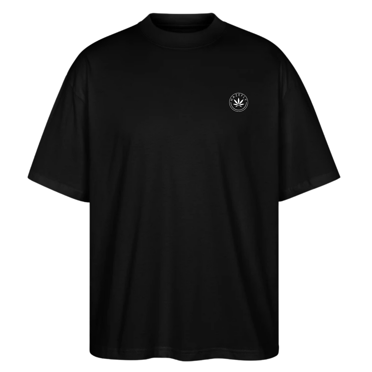 HAZEFLY LOGO WHITE Oversized Unisex Bio T-Shirt