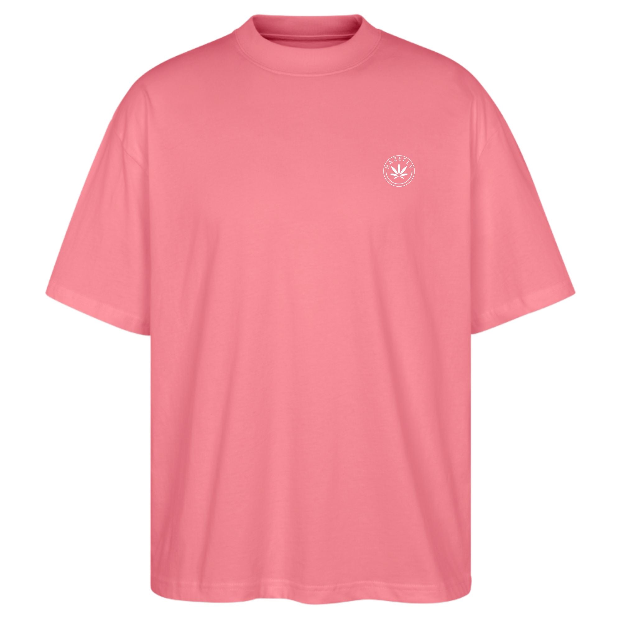HAZEFLY LOGO WHITE Oversized Unisex Bio T-Shirt