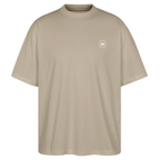 LOGO WHITE Oversized Unisex Bio T-Shirt