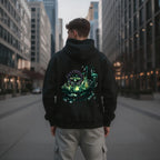 GLOW GARDEN Unisex Bio-Kapuzenjacke