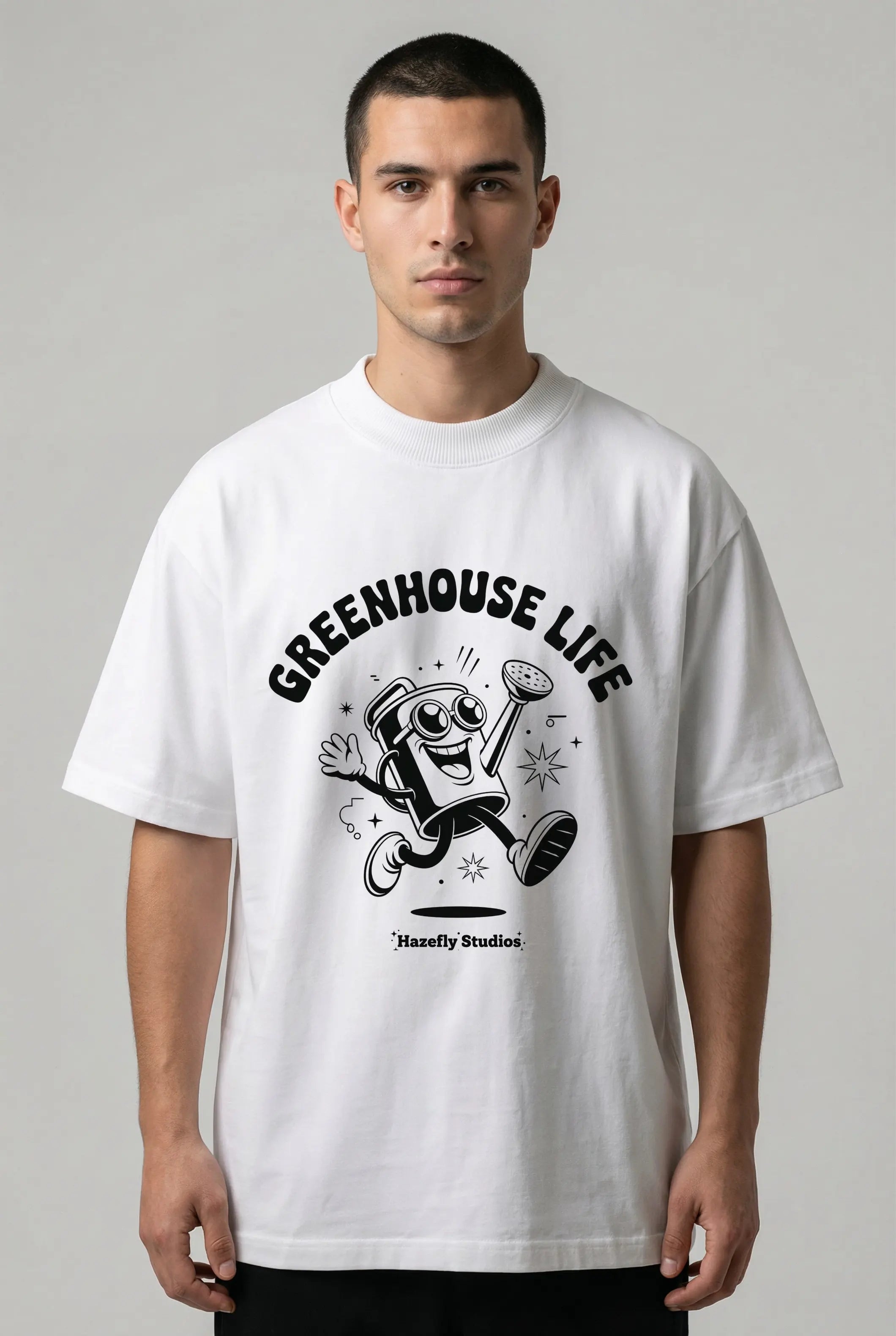 GREENHOUSE LIFE Oversized Unisex Bio T-Shirt