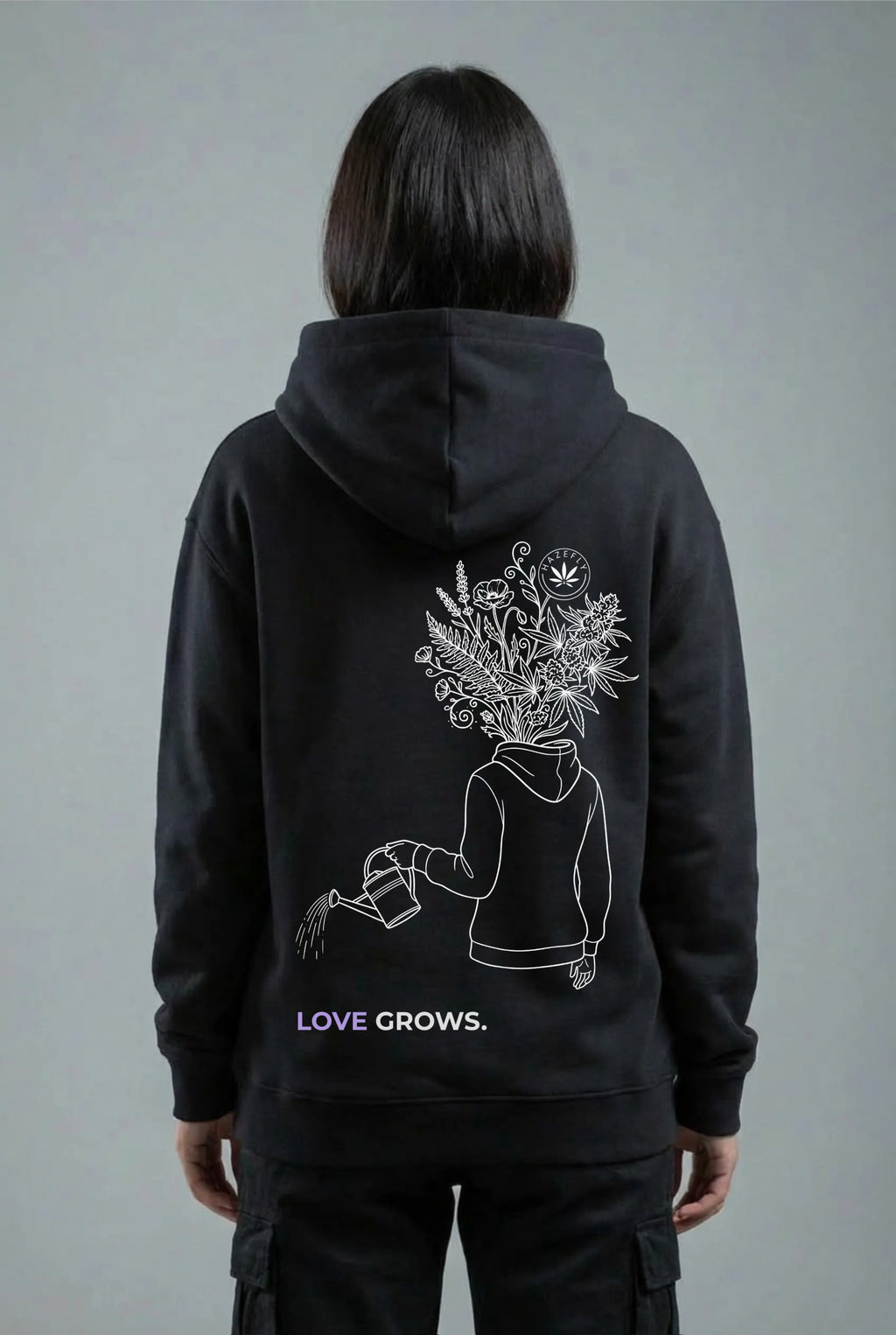 LOVE GROWS I Unisex Bio-Hoodie
