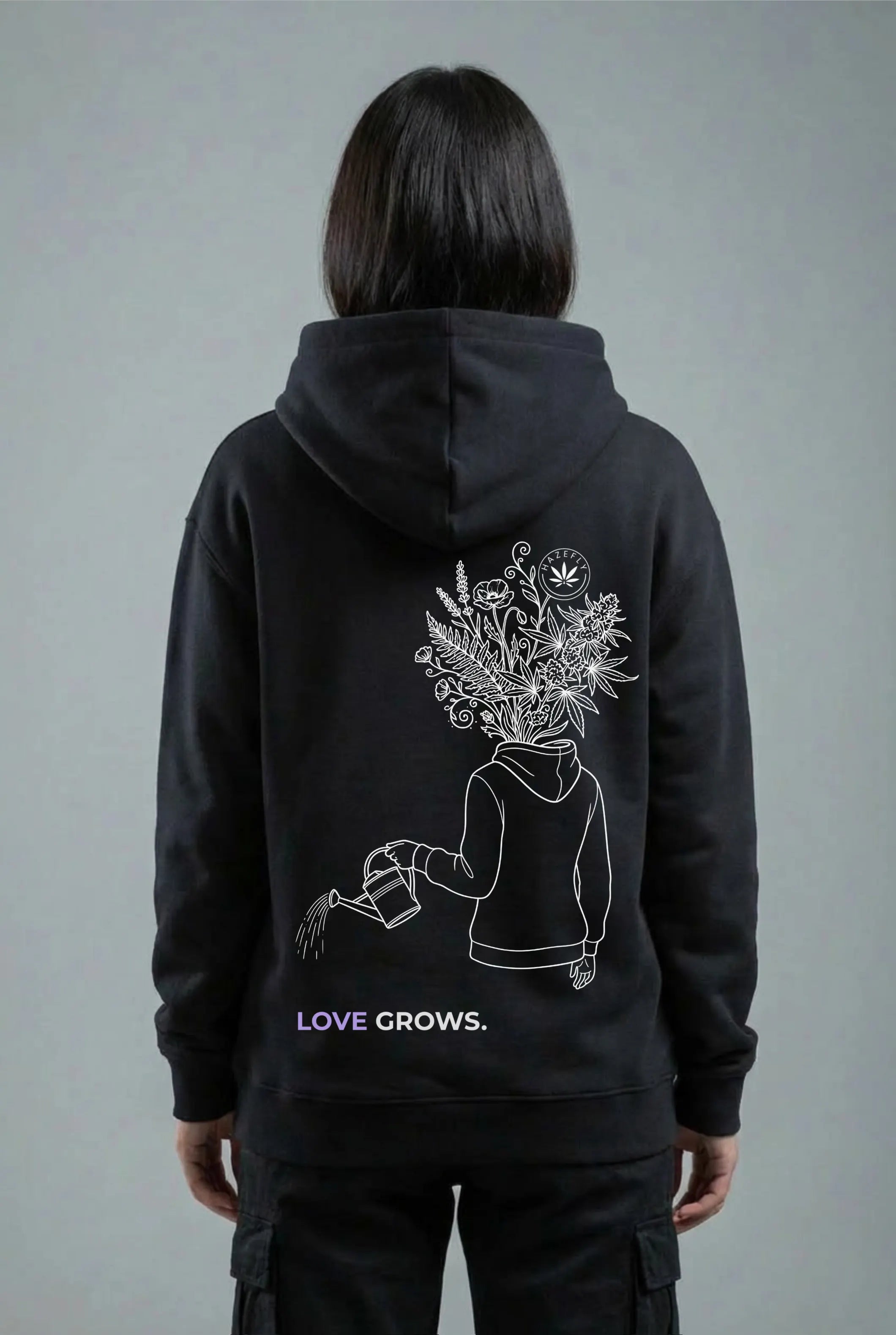 LOVE GROWS I Unisex Bio-Hoodie