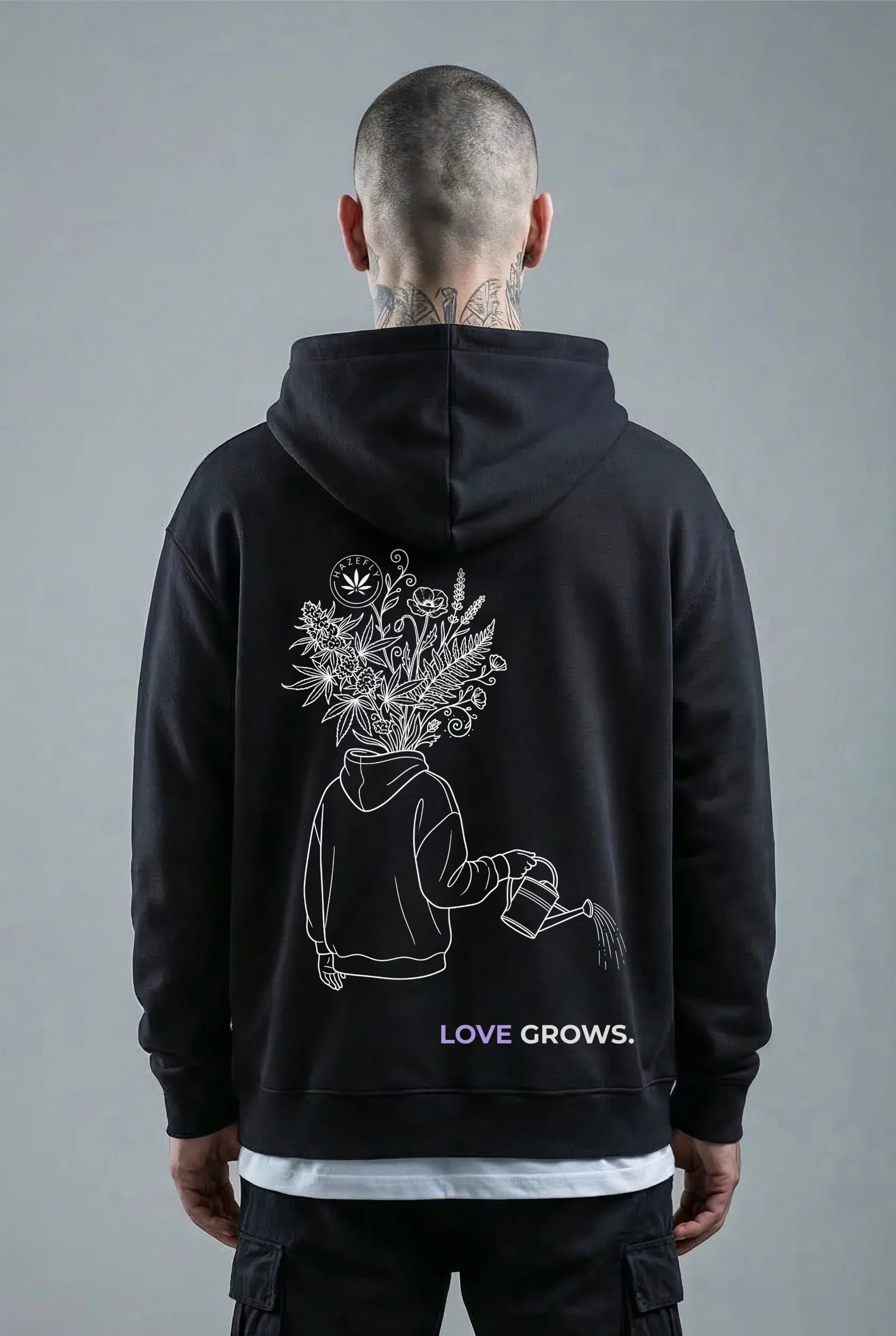 LOVE GROWS II Unisex Bio-Hoodie XXL
