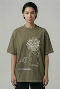 LOVE GROWS I Oversized Unisex Bio T-Shirt