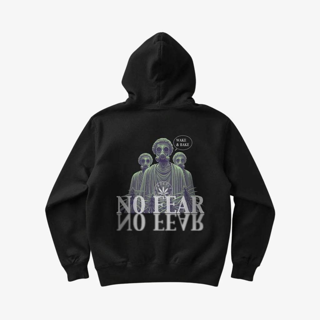 NO FEAR Unisex Bio-Kapuzenjacke