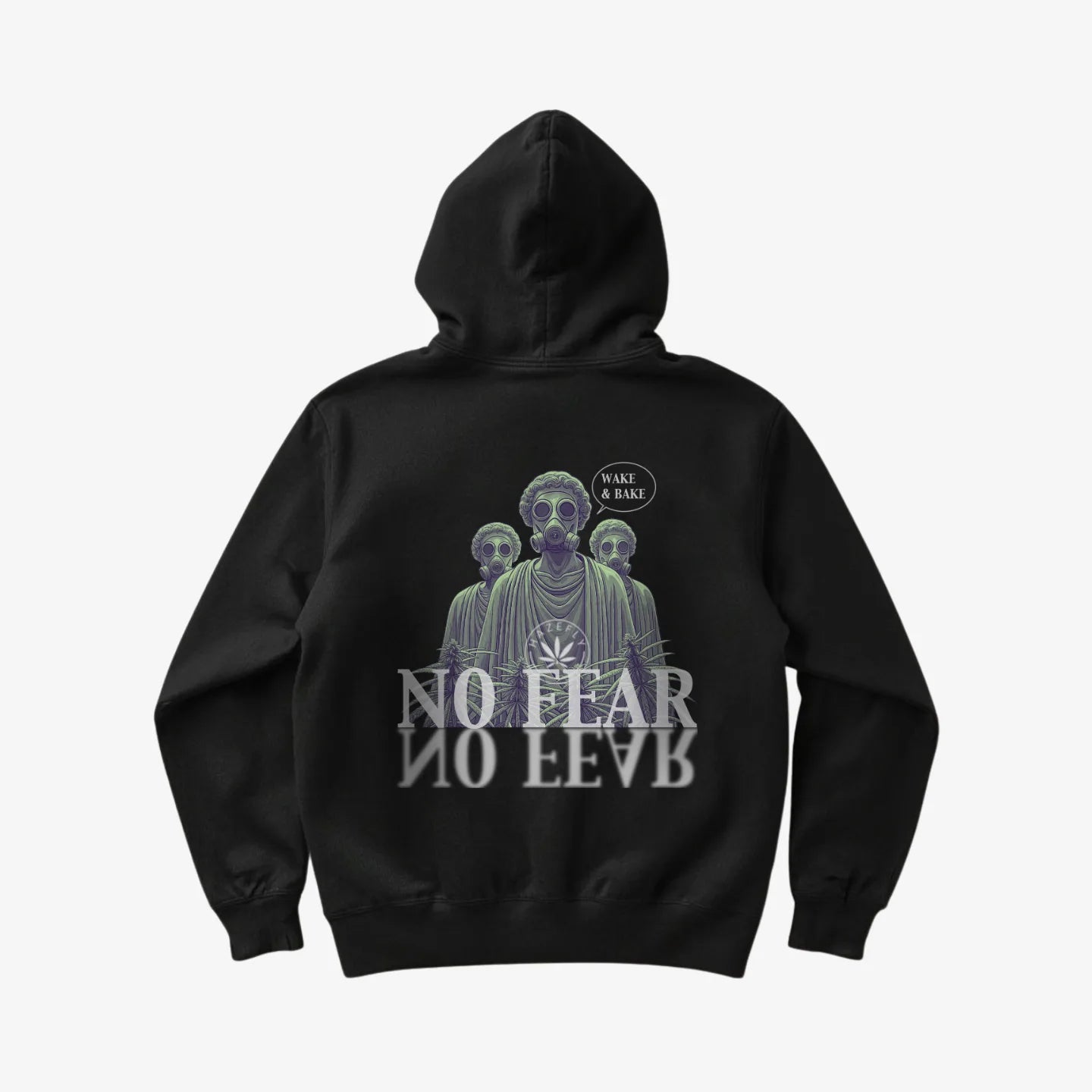 NO FEAR Unisex Bio-Kapuzenjacke
