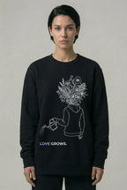 LOVE GROWS I Unisex Bio-Sweatshirt