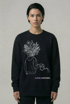 LOVE GROWS II Unisex Bio-Sweatshirt