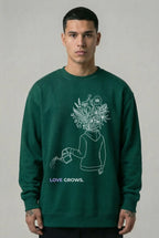 LOVE GROWS I Unisex Bio-Sweatshirt