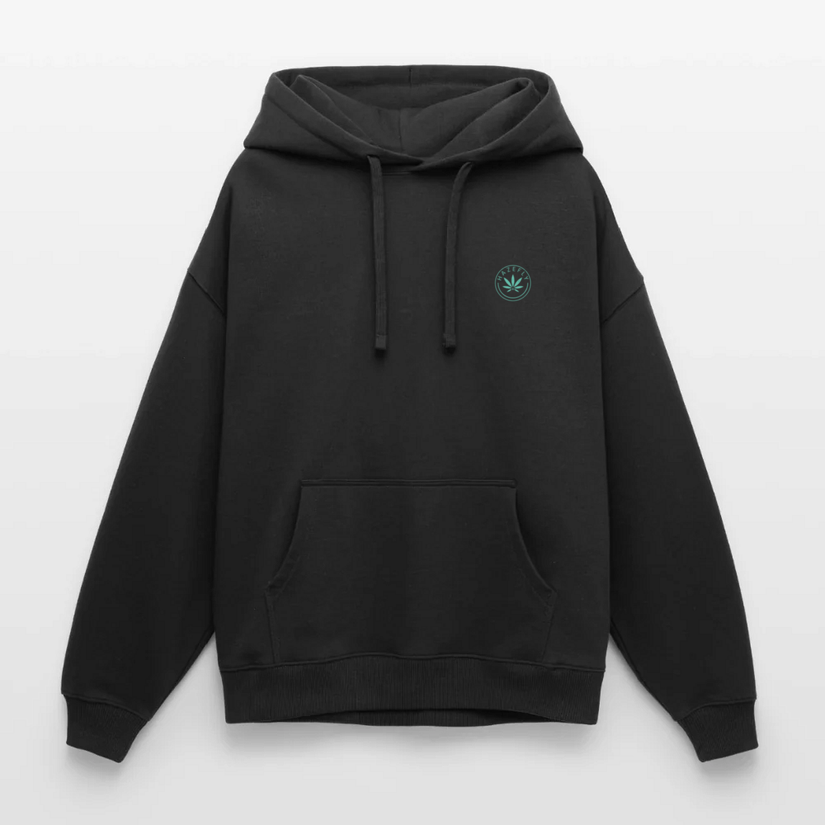 GELATO Oversized Unisex Bio-Hoodie - Schwarz - Front