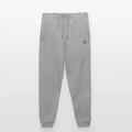 HAZEFLY LOGO BLACK Jogginghose Grau meliert, Vorderseite mit Hazefly-Logo