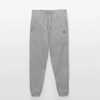 HAZEFLY LOGO BLACK Jogginghose Grau meliert, Vorderseite mit Hazefly-Logo