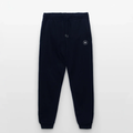 HAZEFLY LOGO WHITE Jogginghose Navy, Vorderseite mit Hazefly-Logo