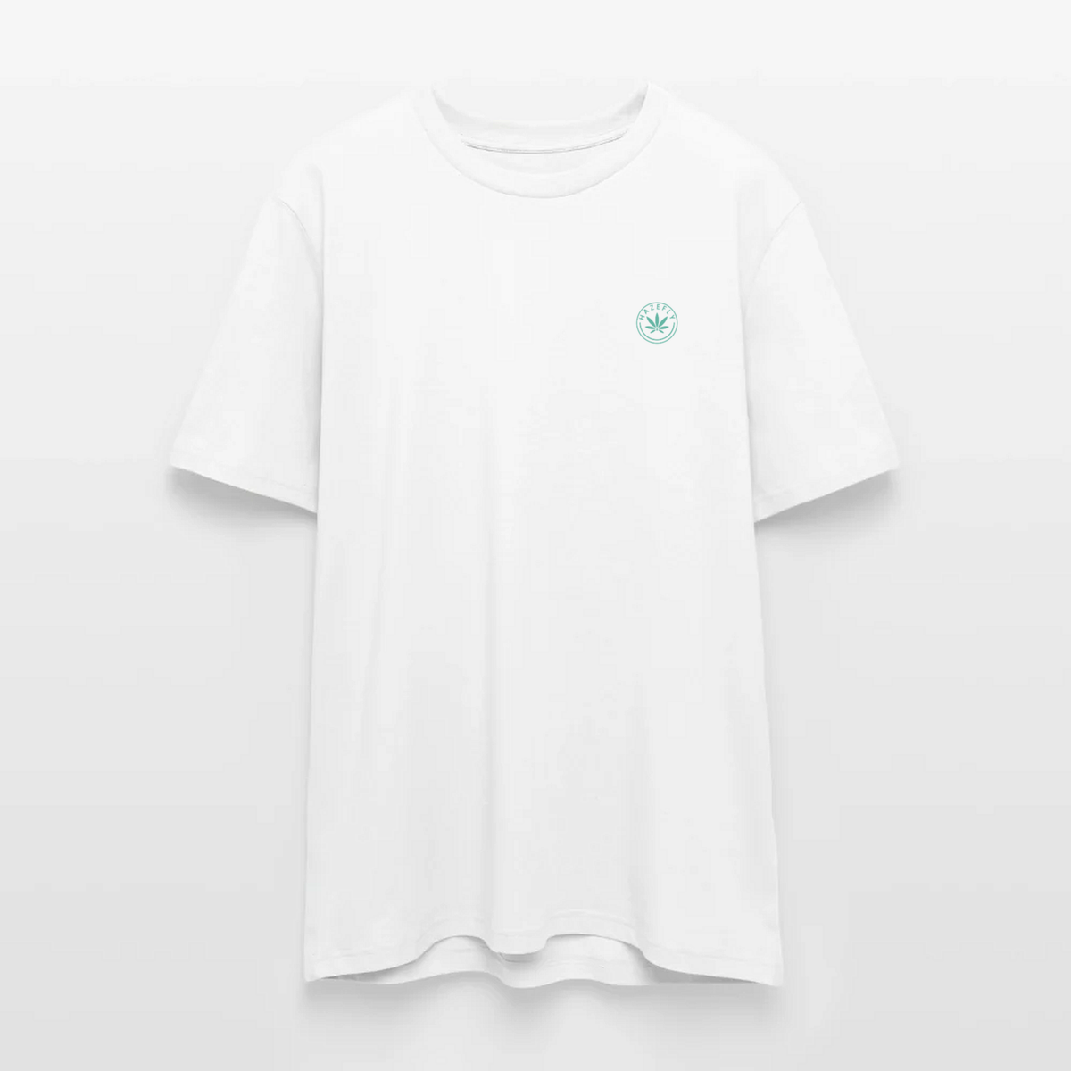 GELATO Regular T-Shirt Weiß, Vorderseite mit Hazefly-Logo