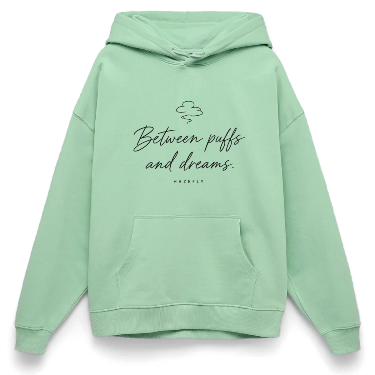 PUFFS & DREAMS Oversized Unisex Bio-Hoodie - Nebeljade