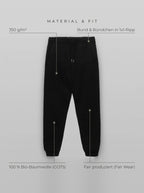 Material & Fit: Jogger, 350 g/m², 100 % Bio-Baumwolle (GOTS), Fair Wear, Bund & Bündchen in 1x1-Ripp