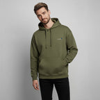 TRUE BERRY Oversized Unisex Bio-Hoodie - Khaki