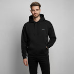 TRUE BERRY Oversized Unisex Bio-Hoodie - Schwarz