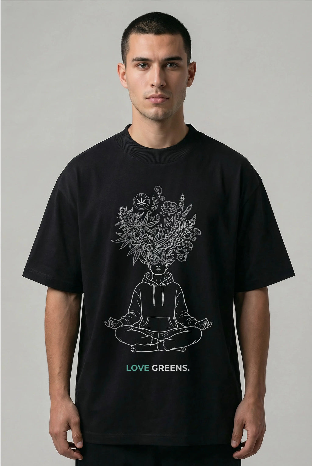 LOVE GREENS Oversized Unisex Bio T-Shirt