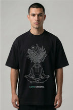 LOVE GREENS Oversized Unisex Bio T-Shirt