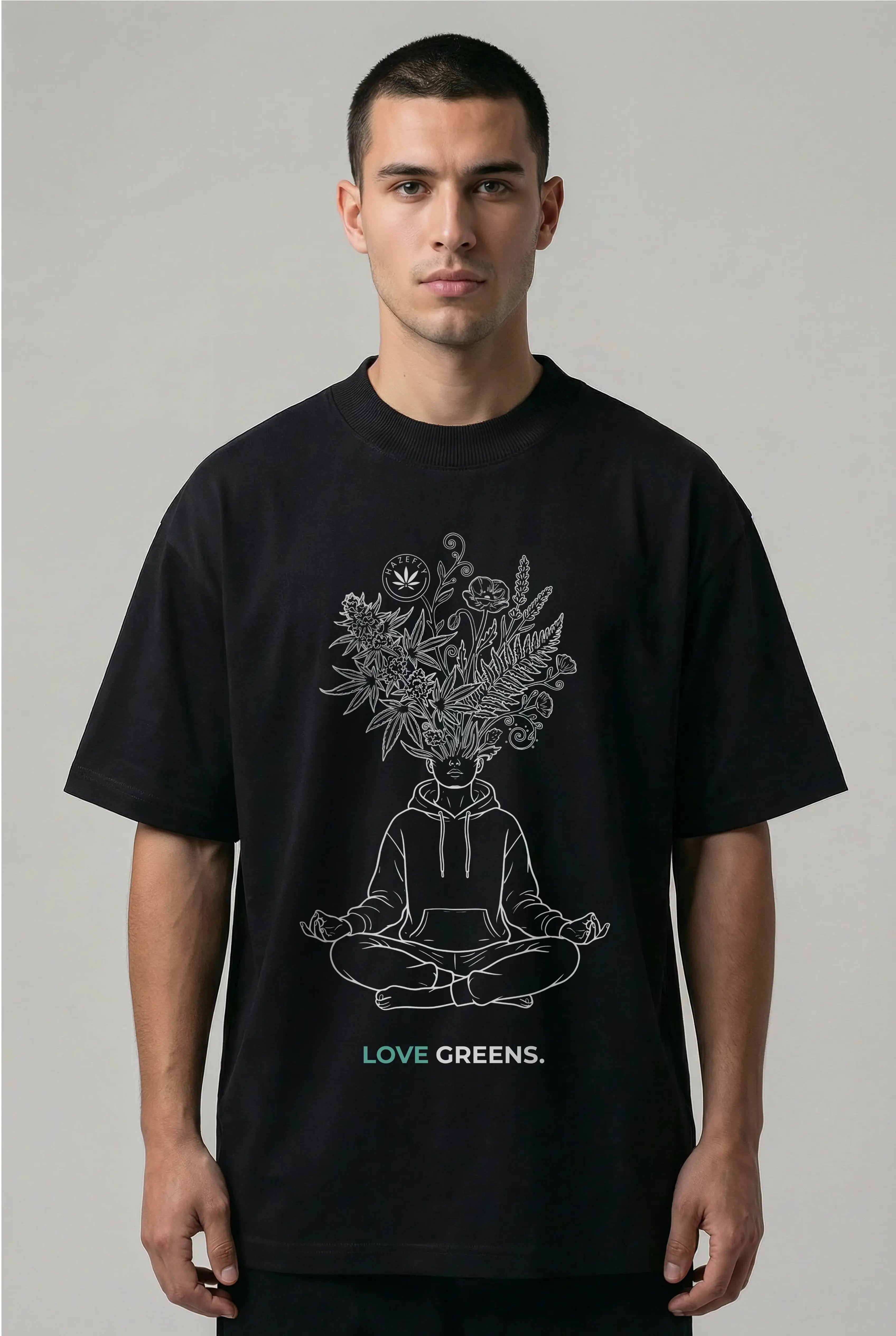 LOVE GREENS Oversized Unisex Bio T-Shirt