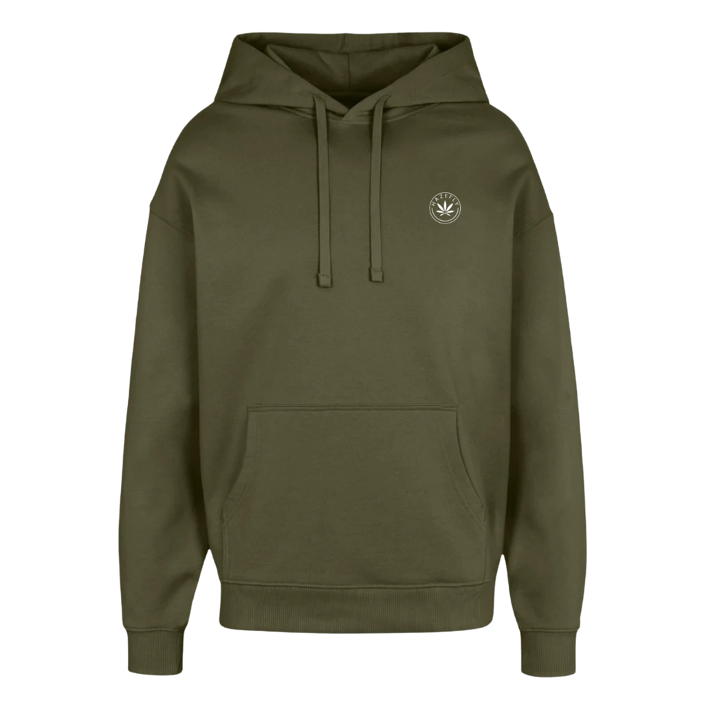 LOVE GROWS II Oversized Unisex Bio-Hoodie