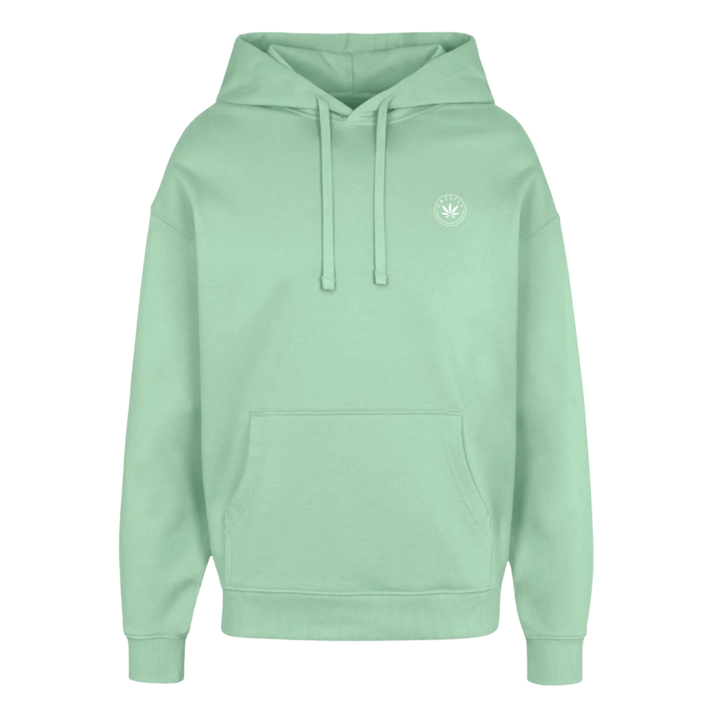 LOVE GROWS II Oversized Unisex Bio-Hoodie