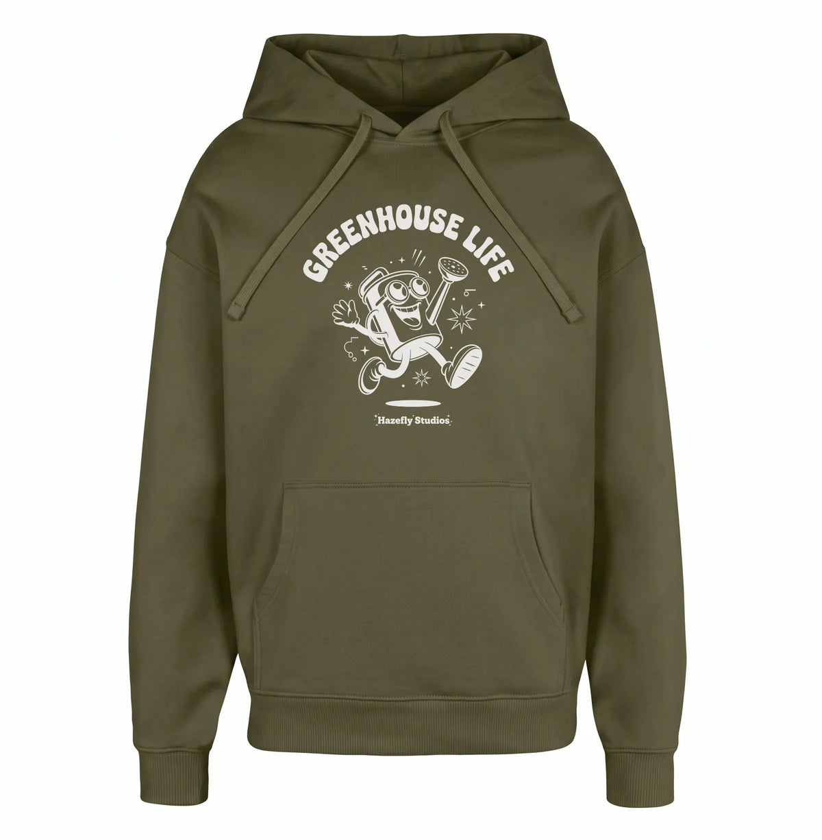 GREENHOUSE LIFE Oversized Unisex Bio-Hoodie