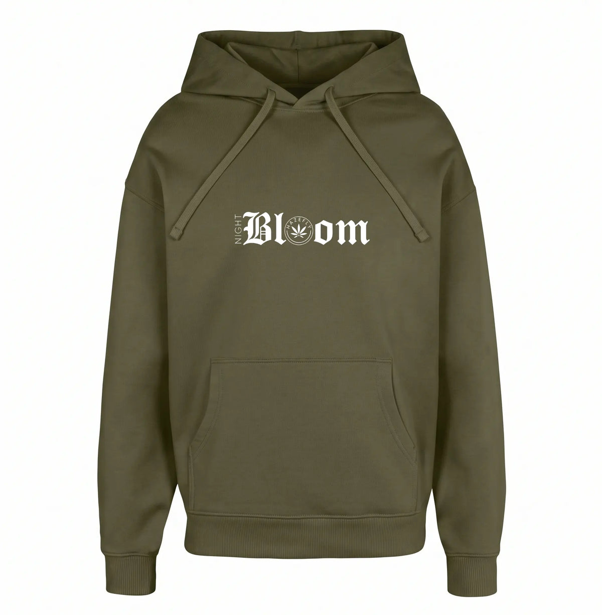 NIGHT BLOOM Oversized Unisex Bio-Hoodie
