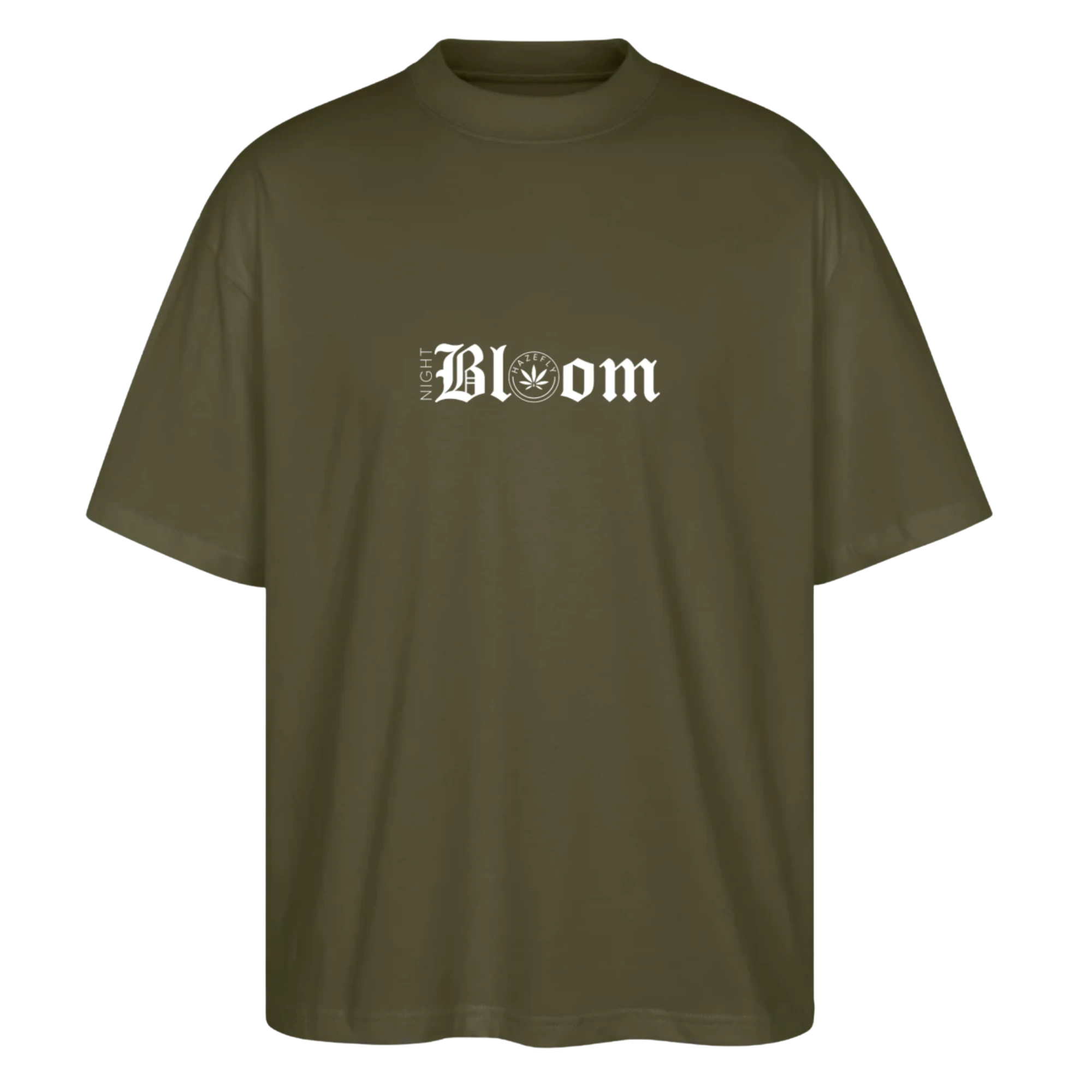NIGHT BLOOM Oversized Unisex Bio T-Shirt