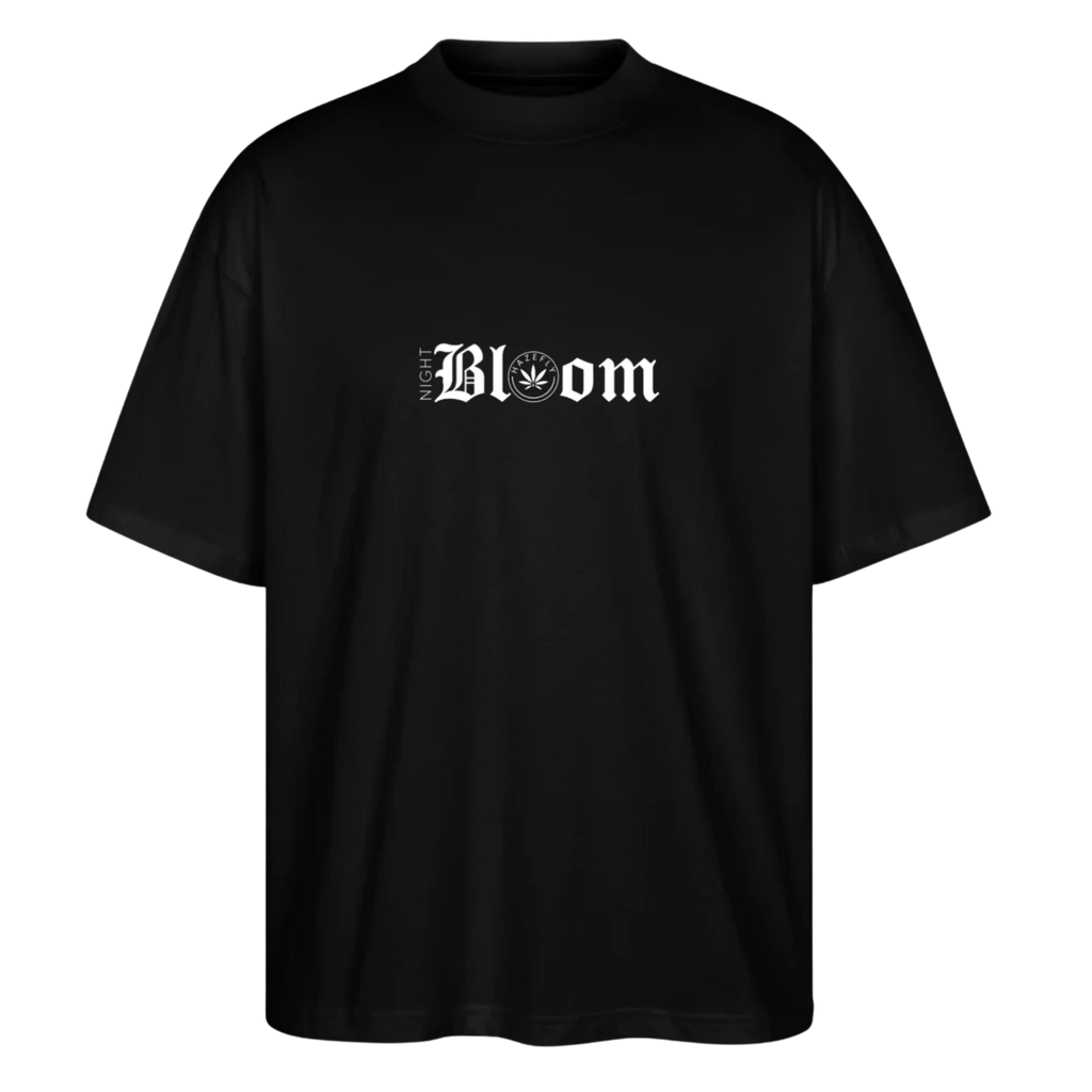 NIGHT BLOOM Oversized Unisex Bio T-Shirt