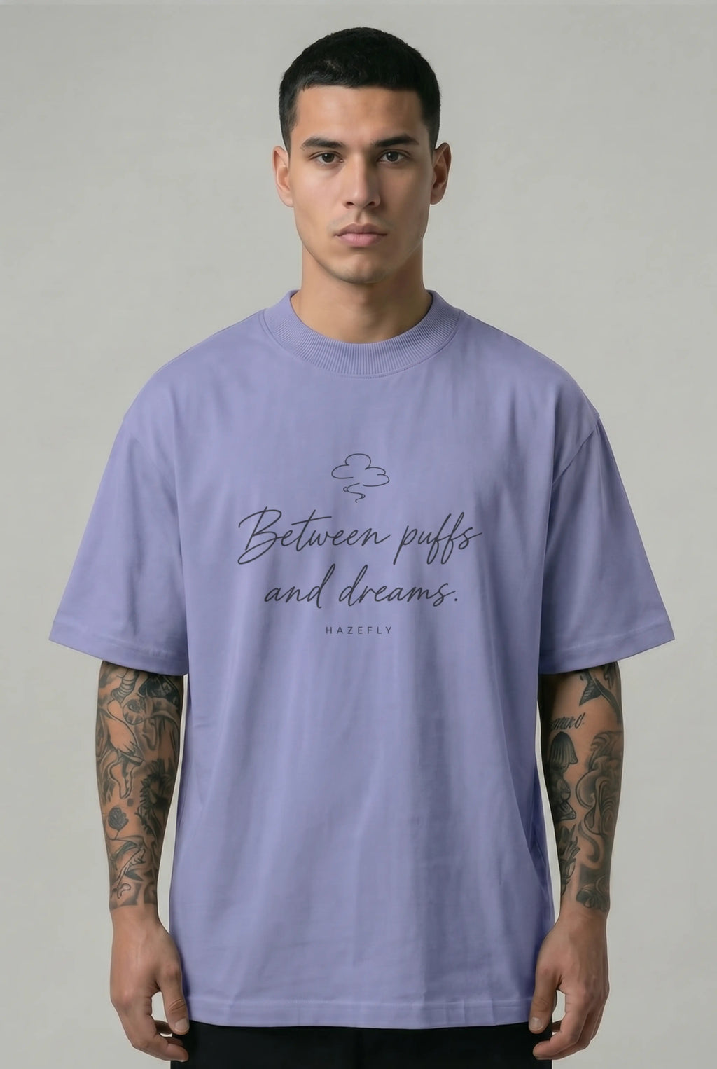 PUFFS & DREAMS Oversized Unisex Bio T-Shirt